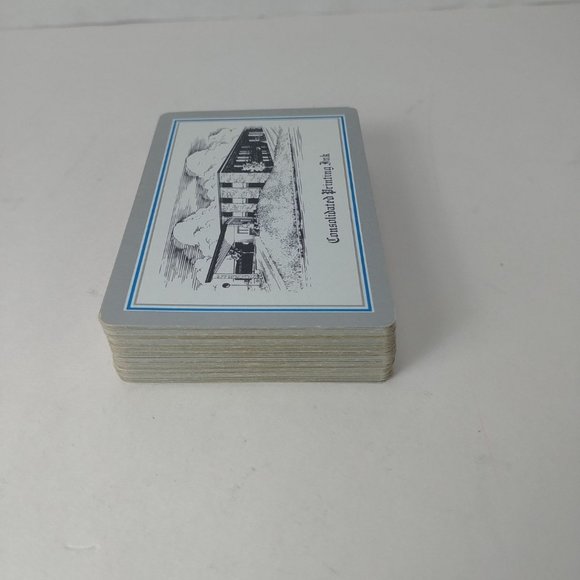 Brown & Bigelow Deck Playing Cards Consolidated Printing Ink Vintage - Picture 5 of 10
